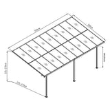 Westmann - SI06108W - Terrasoverkapping Bruce 556