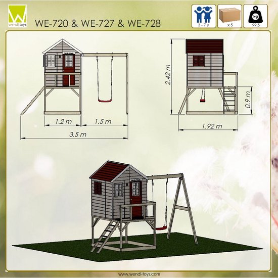 Wendi Toys - Speelhuis - WTM23