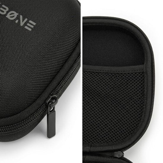 REBØNE® Koptelefoon Hoes - Hardcase voor Bone Conduction & OpenEar Koptelefoons - Beschermhoes - Zwart