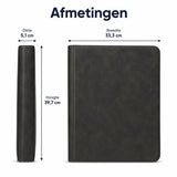Toploader Binder - 252 Speelkaarten - Verzamelmap voor 3 4 inch Toploaders - Kaartenmap - 9 Pocket