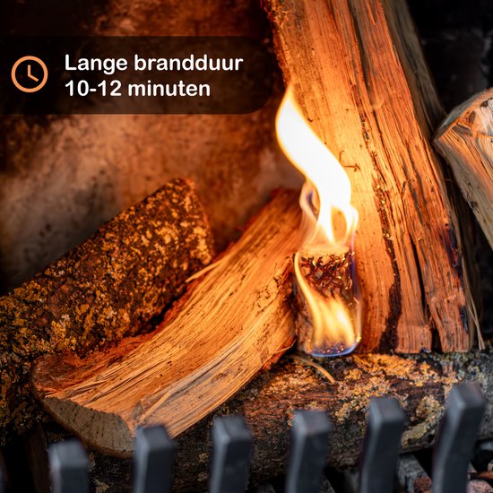 GrillKing Houtwol Aanmaakkrullen Premium - Ca. 840 stuks 10kg Voordeeldoos - Aanmaakwokkels -lange brandduur - BBQ & Haard