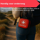 104-Delige EHBO Kit - Noodpakket - EHBO voor Auto, Thuis, en - Kit met en - en
