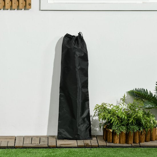 Hondenligbed met dak verhoogd hondenstretcher - ademende stof - Medium