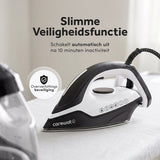 Carewat Stoomstrijkijzer met Stoomgenerator - Wit - 2200W - 1.5L Uitneembare Watertank - 100 g-min Stoomproductie - Keramische Zoolplaat - 3.0 Bar Stoomdruk - Anti-Oververhitting - Geschikt voor alle stoffen