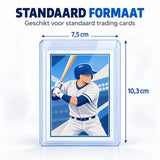 Toploaders Trading Cards – 240 Stuks – Transparante Hardcase Kaarthouders – 7,5 x 10,3 cm – Beschermhoes voor Verzamelkaarten, TCG & Sportkaarten