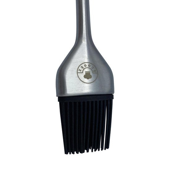 4cookz® RVS siliconen borstel voor koken geschikt - tot 230°C