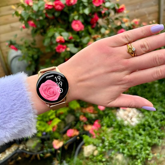 Maoo Ventura - Premium AMOLED Smartwatch Dames