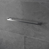 Luzzo® Piazzo Messing Enkel wand Handdoekrek 60cm - chroom