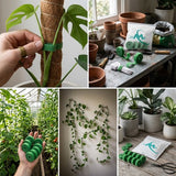 24ME® - 10M Plant Klittenband - Bindmaterialen - Incl. Bewaar Etui - Binnen- en Buiten Gebruik - Binddraad voor Planten