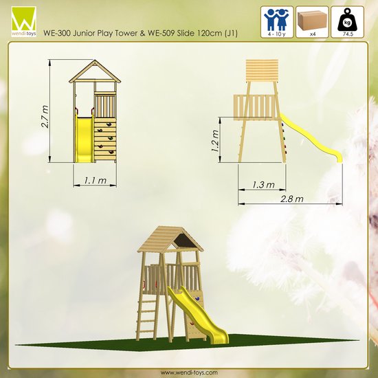 Wendi Toys - Speeltoren - WTJ1