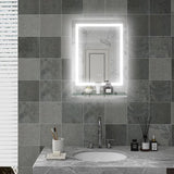 Badkamerspiegel 50x70 cm met Verlichting en Planchet