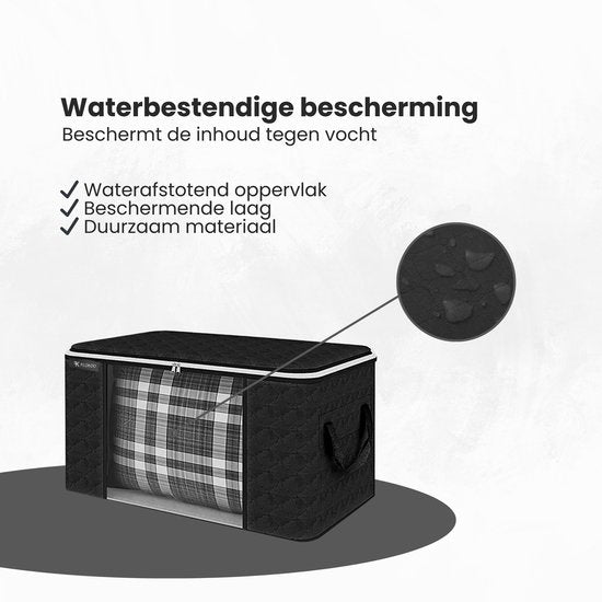 Opbergtas Kleding - 4 Stuks - Organizer voor Dekbed - Opbergzak - Opbergers voor Seizoenskleding