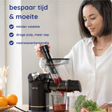 Safecourt Kitchen Slowjuicer - Juicer - Groenten en Fruitpers - BPA-vrij - 700ml - Zwart