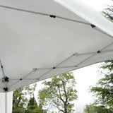 4goodz Inklapbare Partytent 240x240 cm voor Tuin en Feest - 840-159WT - Wit
