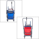 Schoonmaakkar Rolemmer met Wringer - 26 Liter capaciteit
