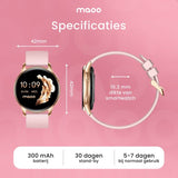 Maoo Ventura - Premium AMOLED Smartwatch Dames