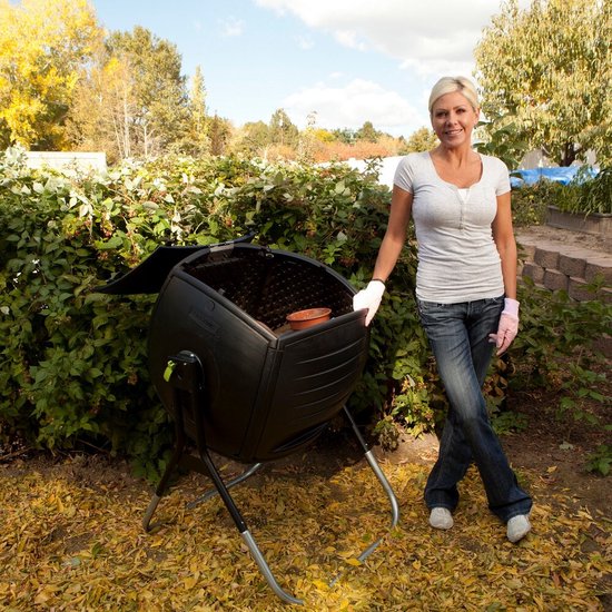 Lifetime® Compostbak 189 liter LK05000 - Composteertrommel Draaibaar