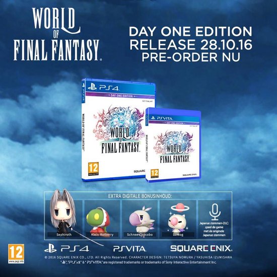 World of Final Fantasy - PS4