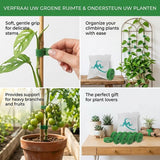 24ME® - 10M Plant Klittenband - Bindmaterialen - Incl. Bewaar Etui - Binnen- en Buiten Gebruik - Binddraad voor Planten