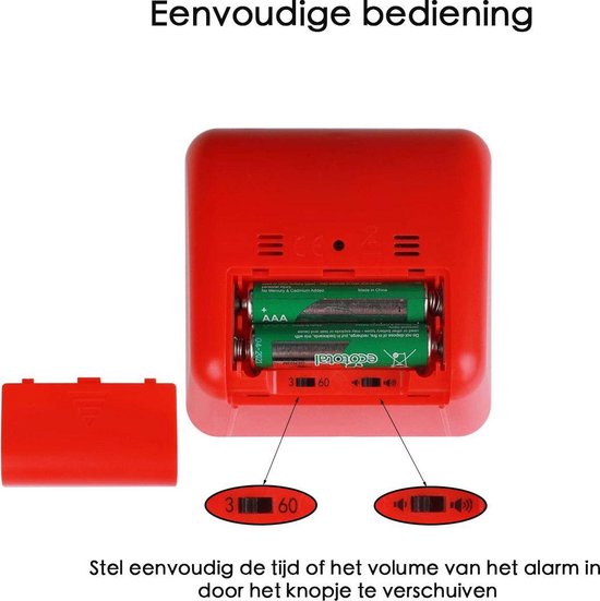 Leerklok voor Kinderen - Timer voor Kinderen - Timer Klok - Klok - Klok