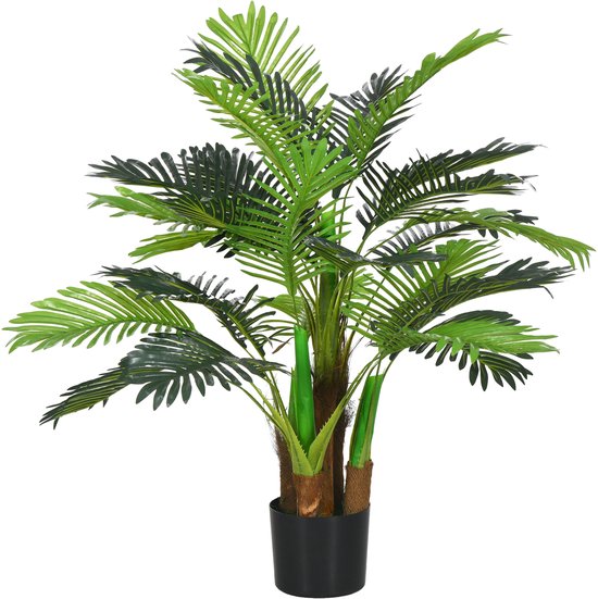 4goodz Kunstplant Plant Kunstpalm, 100 cm met 27 Takken