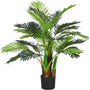 4goodz Kunstplant Plant Kunstpalm, 100 cm met 27 Takken