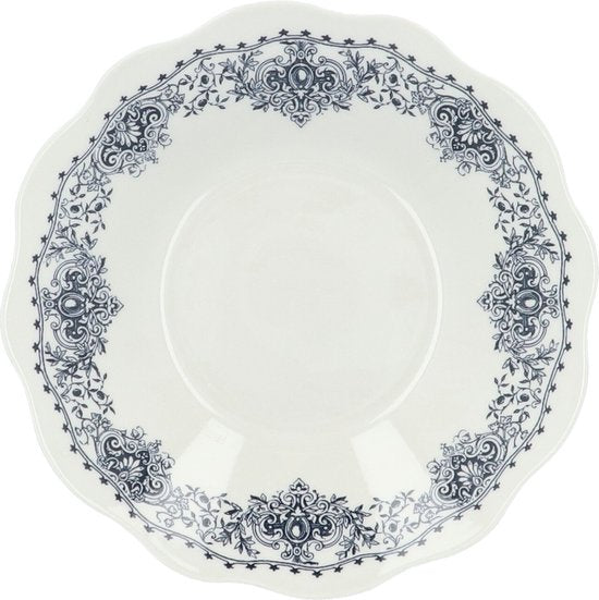 Serviesset Cottage 6 persoons - Klassiek Servies Porselein 18-delig