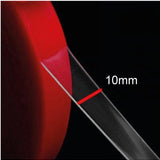 24ME® Dubbelzijdig Montage Tape Etui - 1mm - Transparant - Nano tape - Acrylic VHB