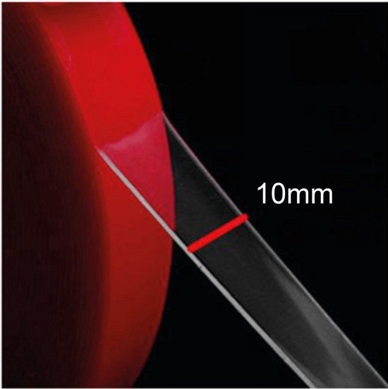 24ME® Dubbelzijdig Montage Tape Etui - 1mm - Transparant - Nano tape - Acrylic VHB