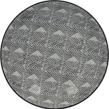 Serviesset 6 persoons Porselein Bohemia Ethnic 18-delig - Zwart/Wit