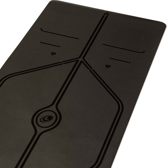 Liforme Mat - Black - XL (incl. tas) 210 x 70 x 0,42 cm - 3,5 kg