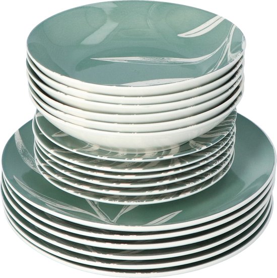 4goodz Porseleinen Servies 6 persoons