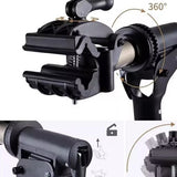 4toolz® Fiets Reparatiestandaard PRO – Aluminium – 360° Draaibaar - Met Gereedschapsbakje