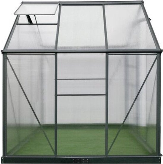Westmann Aluminium kas Flora 66 | Antraciet | 192x192x202cm