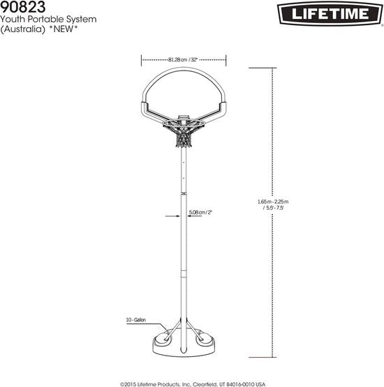 Lifetime - Basketbalhoepel - LH90823