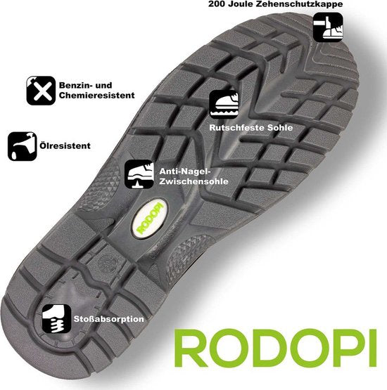 Rodopi® AIRGEE-Protect Veiligheidsschoenen S3 - Werkschoenen Maat 47