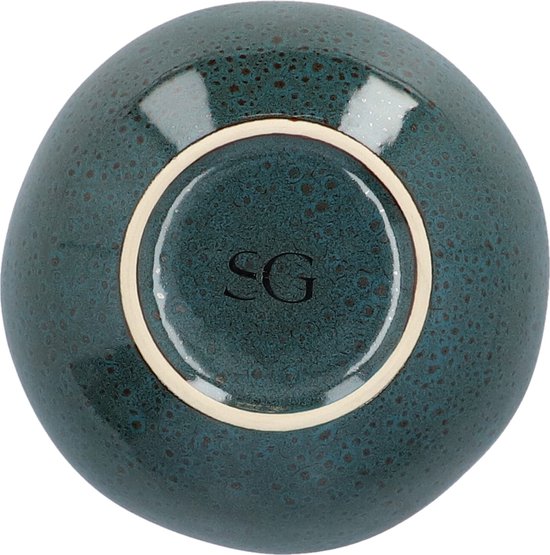 6 stuks Jade Groen - Reactive Glazing Aardewerk