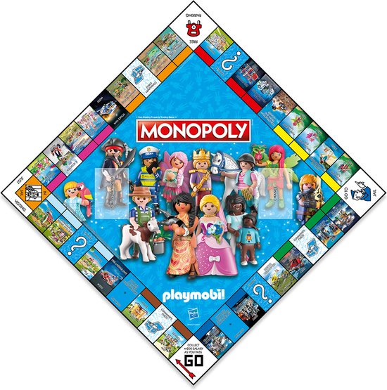 Winning Moves Monopoly - Bordspel - Playmobil - Engels