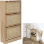 Schoenenkast Bali 3 lades 24x60x113 cm - voor 18 paar - Bruin