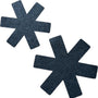Pannenbeschermer - 2 Stuks - 38 cm en 30 cm - Vilt - Zwart - Optimale Bescherming van je Pannen - Panbeschermer - Onderzetter