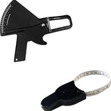 Vetmeter en Meetlint Lichaam - Complete Set - Huidplooimeter en Body Mass Tape - Lichaamsvet meten