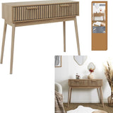 Sidetable Console Bijzettafel met 2 Laden Klaus - Bruin