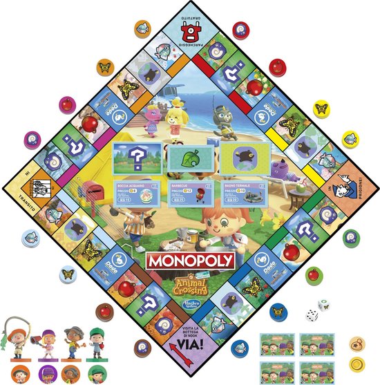 Monopoly - Animal Crossing: New Horizons Bordspel Strategie