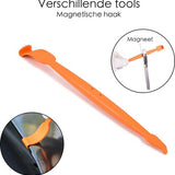 Car Wrap Gereedschapset - 11 Delig - Car Wrap Folie Set - Ramen Blindeer Folie Gereedschap