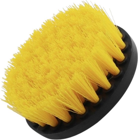 Borstelset voor Boormachine - 4 Delig - 50mm - 89mm - 100mm - 120mm - Schrobborstel Opzetstuk - Boorborstels - Reinigingsborstels voor Buiten en Binnen