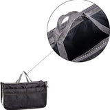 Handtas organizer - Bag in Bag - 11 ruime vakken - Zwart - 29 x 9 x 17 cm - Tasorganizer
