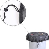 Regenton net - Zwart - Universeel tot 90 cm - Regenton Hoes - Regenton Afsluitnet - Afsluiter Regenton