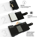 JB-Luxo Pasjeshouder - Uitschuifbaar - RFID Anti-Skim - Pasjes - en Aluminium