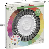 Nassau Fine Art - Professionele Acrylverf - Acrylverfset - Acrylic Paint Set - Verf - Verf Set - Verven -Schilderen - Kinderen - Hobby - Hoge Kwaliteit Verf - 30 Kleuren