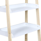 Home Deco Factory Wandrek 4 lagen 60x30x117 cm - Wit